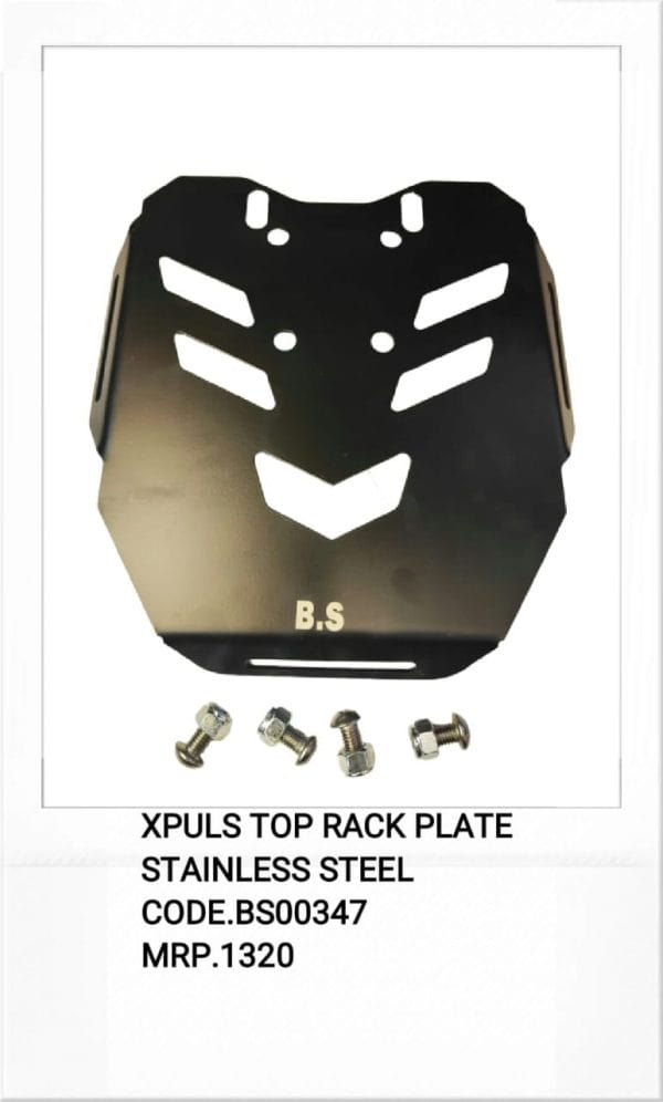 Xplus top rack plate bike accessories