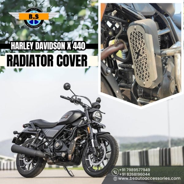 Harley Davidson X 440 radiator cover