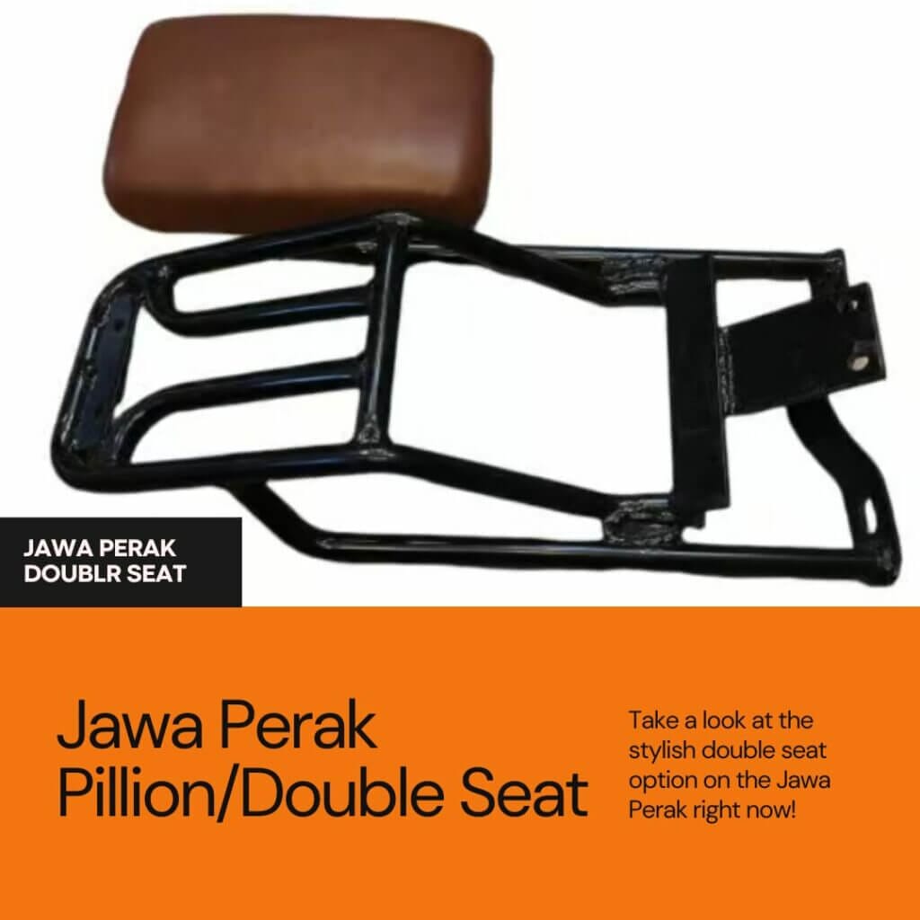 Jawa Perak Double Seat: Comfort on Two Wheels
