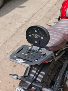 Backrest With Luggage Rack - Triumph Scrambler 400 X Accessories