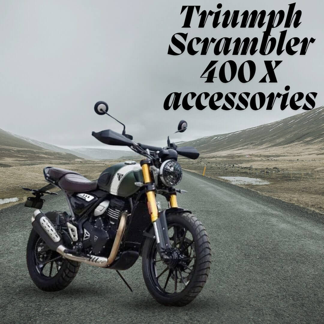 Triumph Scrambler 400 X accessories